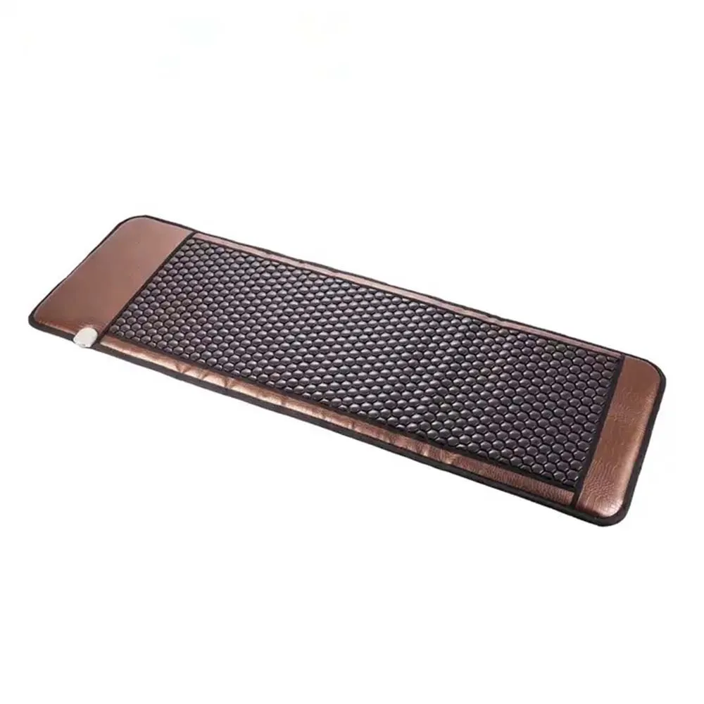 Germanium Stone Mattress Health Physical Therapy Electric Heating Massage Jade Tourmaline Bed Mattress for Back Pain Relief