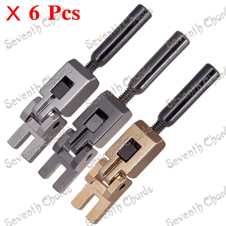 

A Set 6 Pcs Tremolo Bridge Locked String Saddles for Electric Guitar (SYXM-YGLS-3S-6) Guitar Parts & Accessories