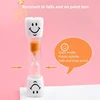 3 Minutes Brush Teeth Hourglass Timer Sand Clock Home Desk Drop-proof Hourglass Decora Sand Tray Children's Stress Relief Toys 2