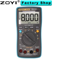 Digital Multimeter ZT 301/302/303 True RMS Auto Range Ammeter Voltmeter Smart Capacitor Temperature NCV Ohm Hz Tester 2
