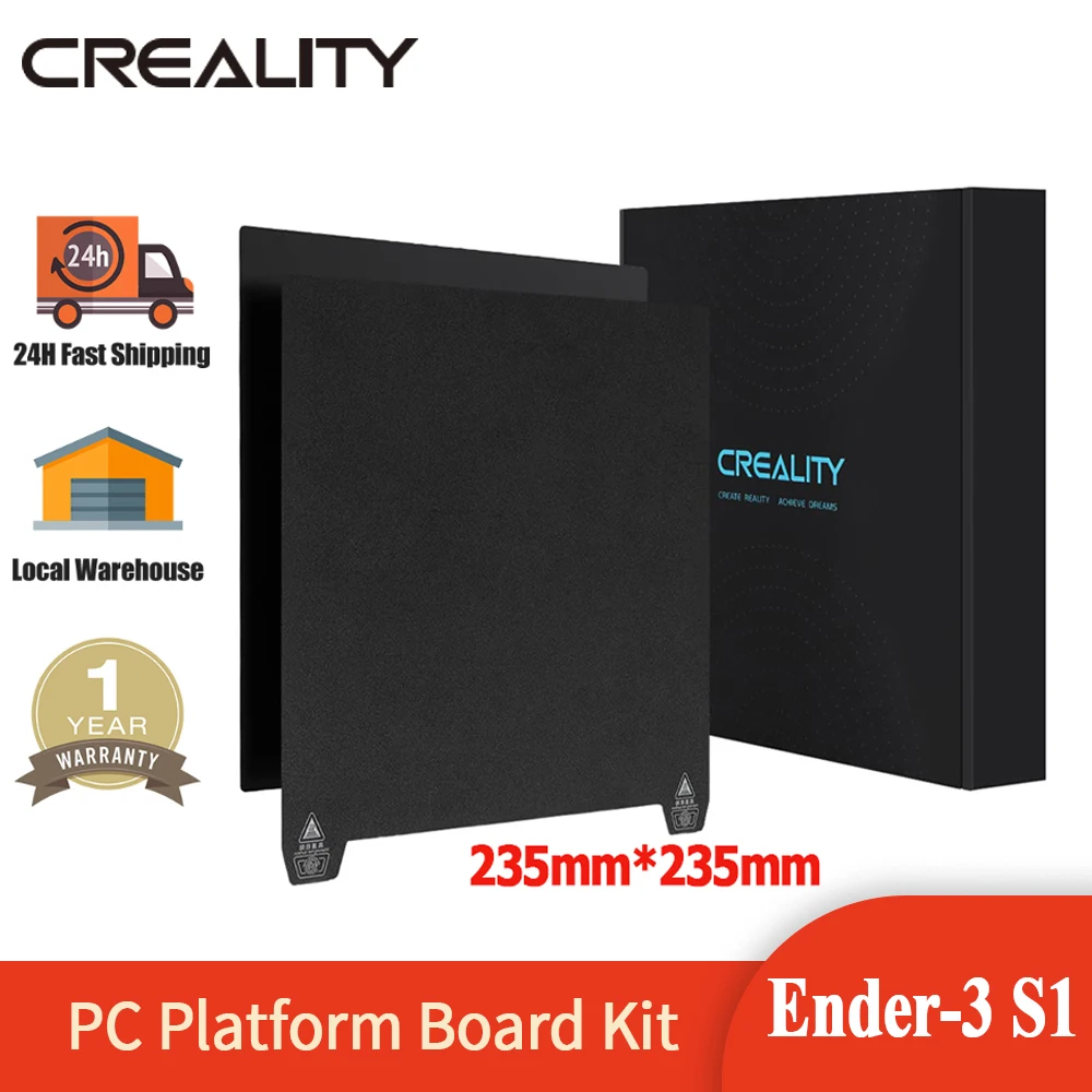 Creality Ender 3 S1 Print Platform Kit Flexible Removable Spring Steel Plate Sheet For