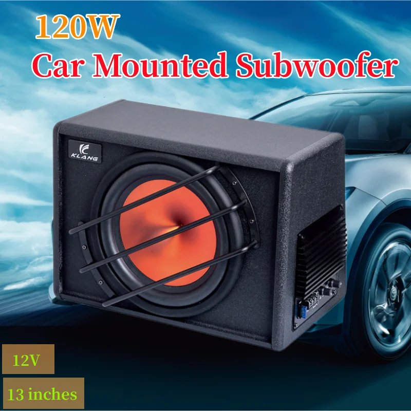 

Car Mounted 12V 10 Inch Active High-power 120W Trunk Audio Modification Car Audio