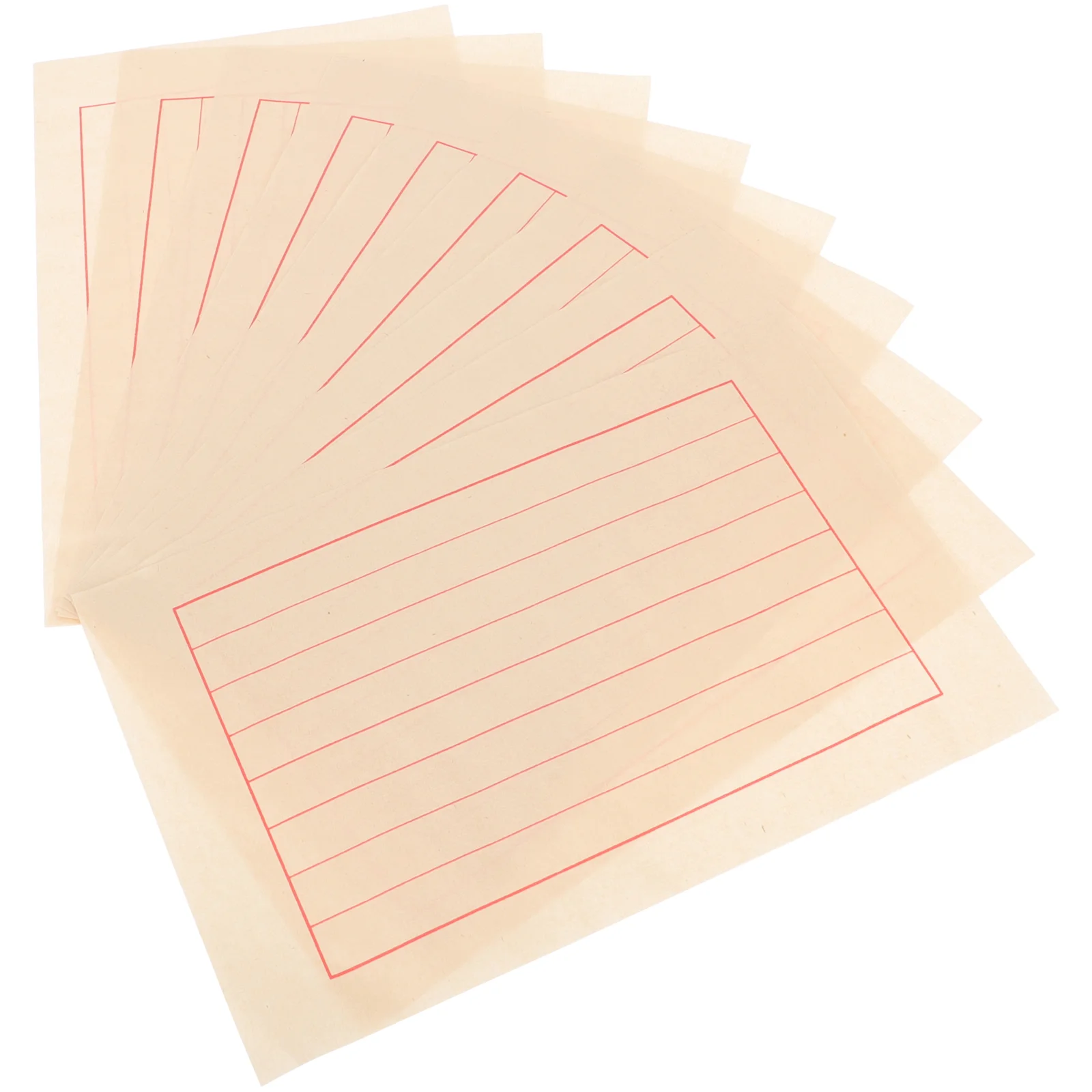 

50 Sheets Rice Paper for Calligraphy Writing Supplies Beginners Stationery Handwriting Xuan Handwritten