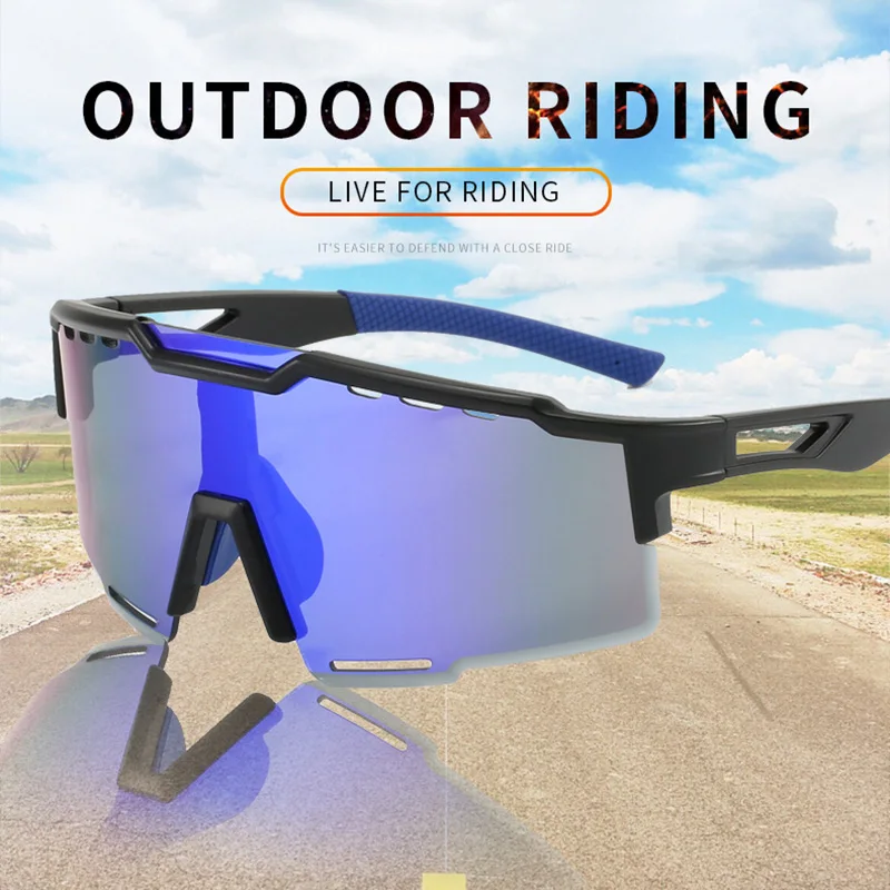 

Cycling Sunglasses Men Bicycle Lenses Outdoor Camping Goggles MTB Photochromic Sunglasses Sports Glasses Bike Windproof Eyewear