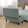 Non-Slip Polar Fleece Storage Stool Cover Elastic Ottoman Footstool Covers Rectangle Stretch Footrest Seat Slipcover Home Decor 4