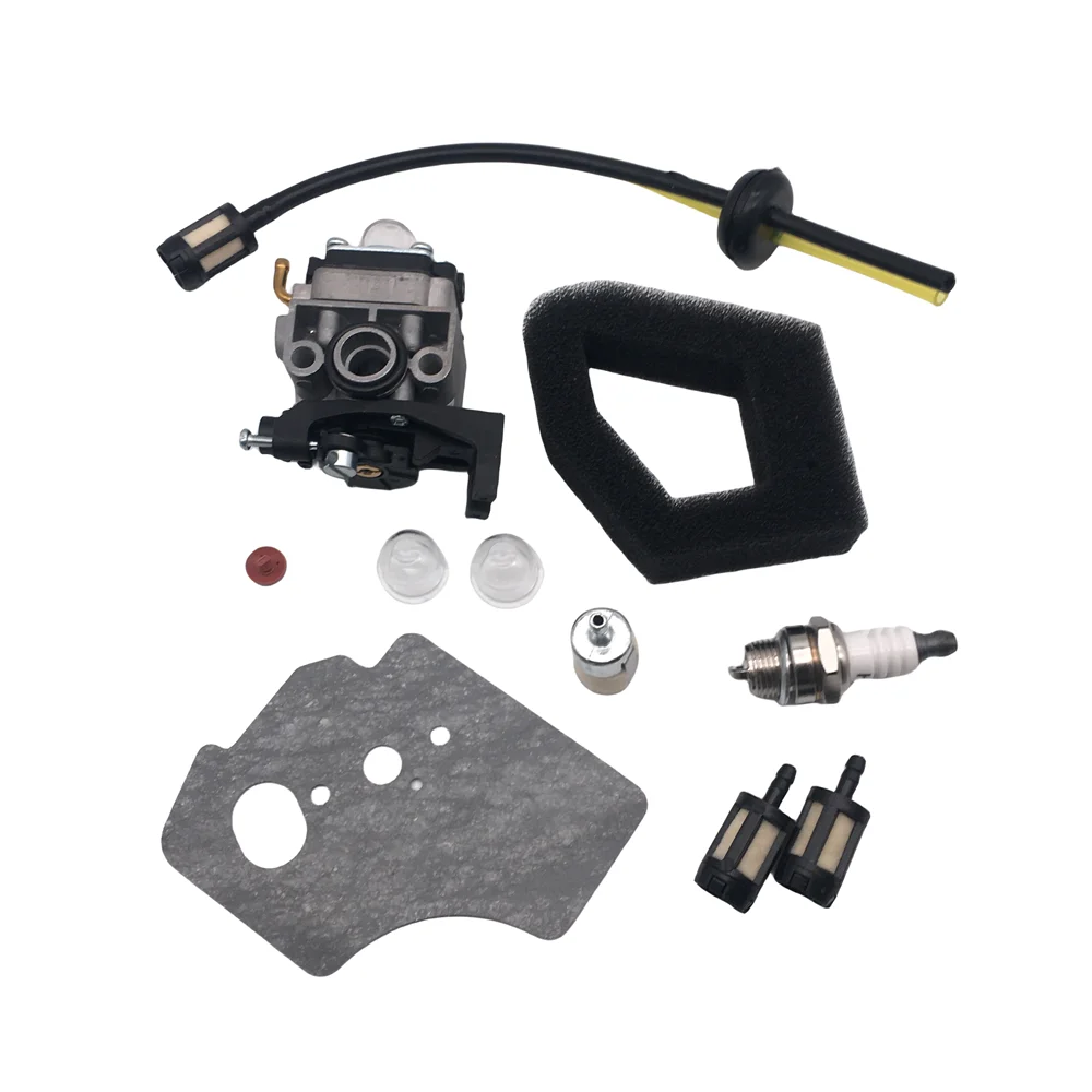 

Carburetor Air Filter Fuel Line Primer Bulb Kit For Honda GX25 GX35 16100-Z0H-825 16100-Z0H-053