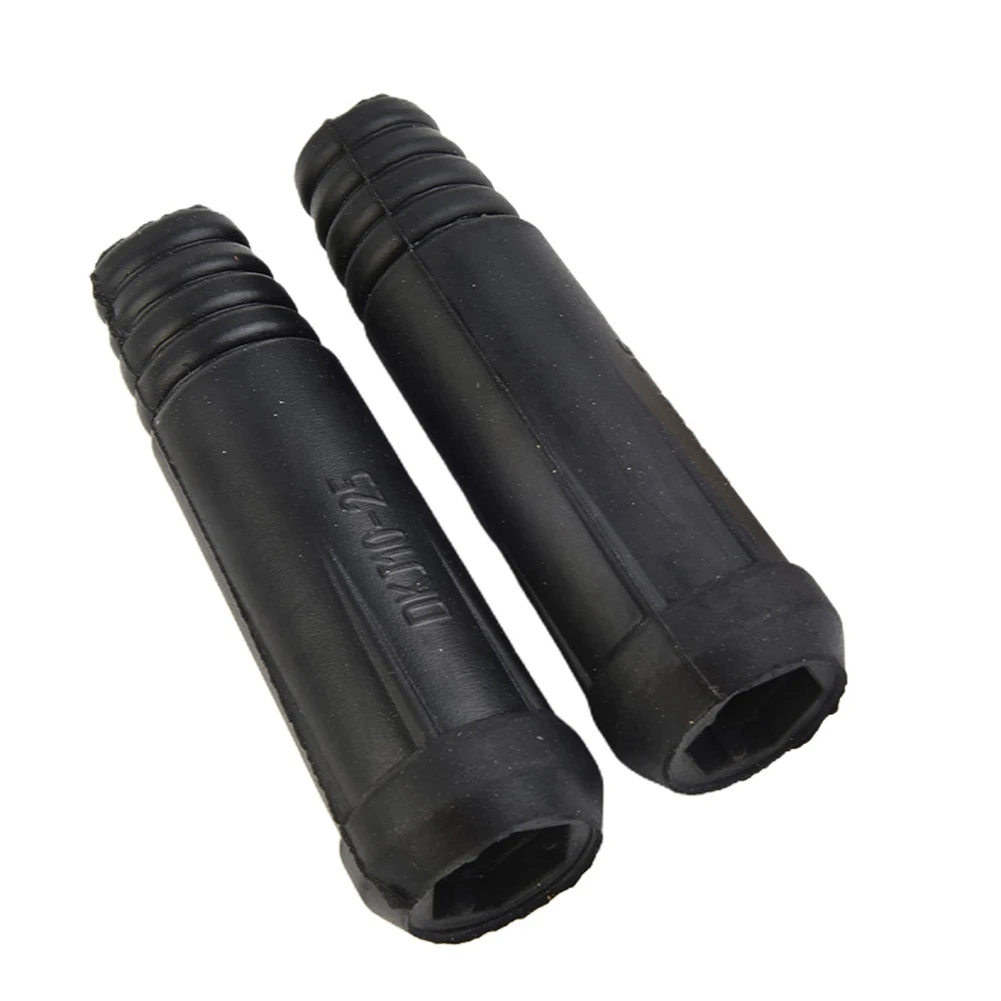 Welding Cable Connector Connector-Plug Soldering Tools 200Amp 2pcs/set Black DKJ10-25 Universal Welding Cable Board Connectors