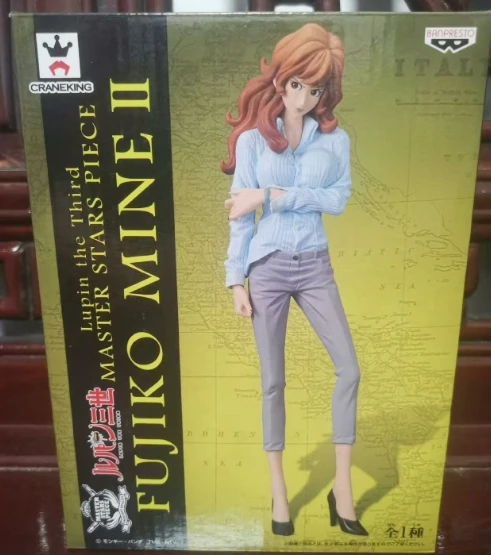 Bandai Original Lupin III MSP Mine Fujiko Anime Action Figure