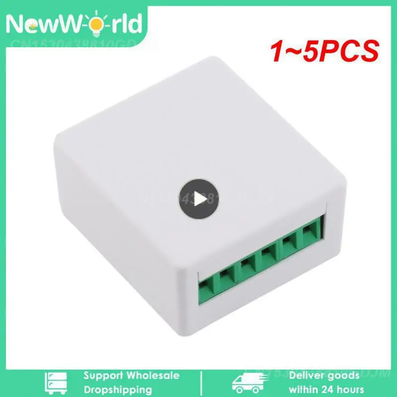 

1~5PCS WIFI Mini Smart Switch 16A 2 Way Control Breaker Via Alexa Alice Home Tuya Smart Life Cozylife