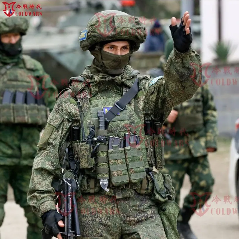 Russian VKBO LV5 EMR digital camouflage Hardshell Jacket combat