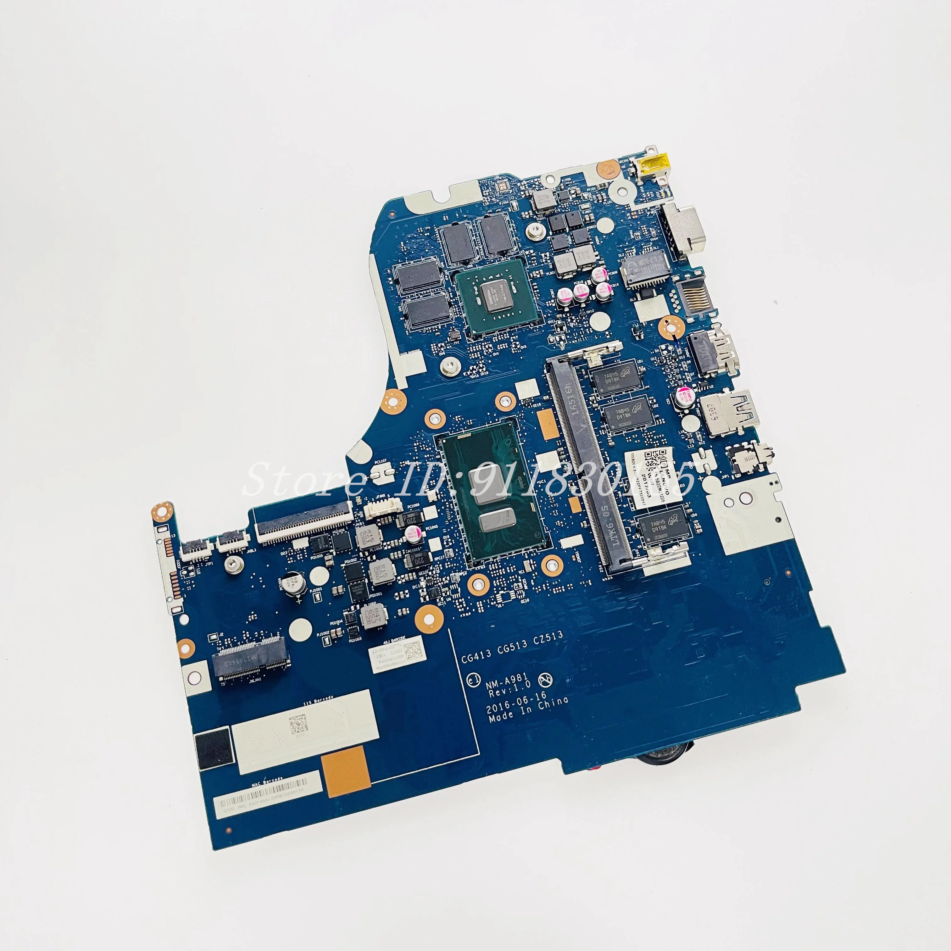 NM-A751 NMA-981 For Lenovo IdeaPad 510-15ISK 510-15IKB Laptop