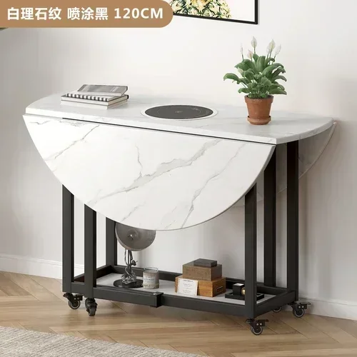 שולחן קפה מתקפל חדש באיכות גבוהה עץ משחק עגול קונסולה מטבח שולחן אוכל סט רהיטים