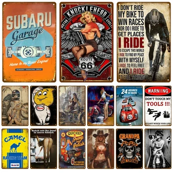 주석 사인 홈 장식 플라크 포스터 장식 자동차 부품, 미국 오토바이 금속 사인, 차고 바, 카페 클럽, 펍, 남자 동굴 오일 가스