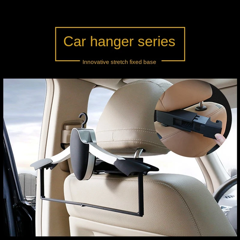 Detachable Multifunctional Car Coat Hanger Car Seat Coat Hanger Clothes Suits Holder Organizer Mounts Holder