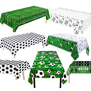 Football Party Disposable Tablecloth 1