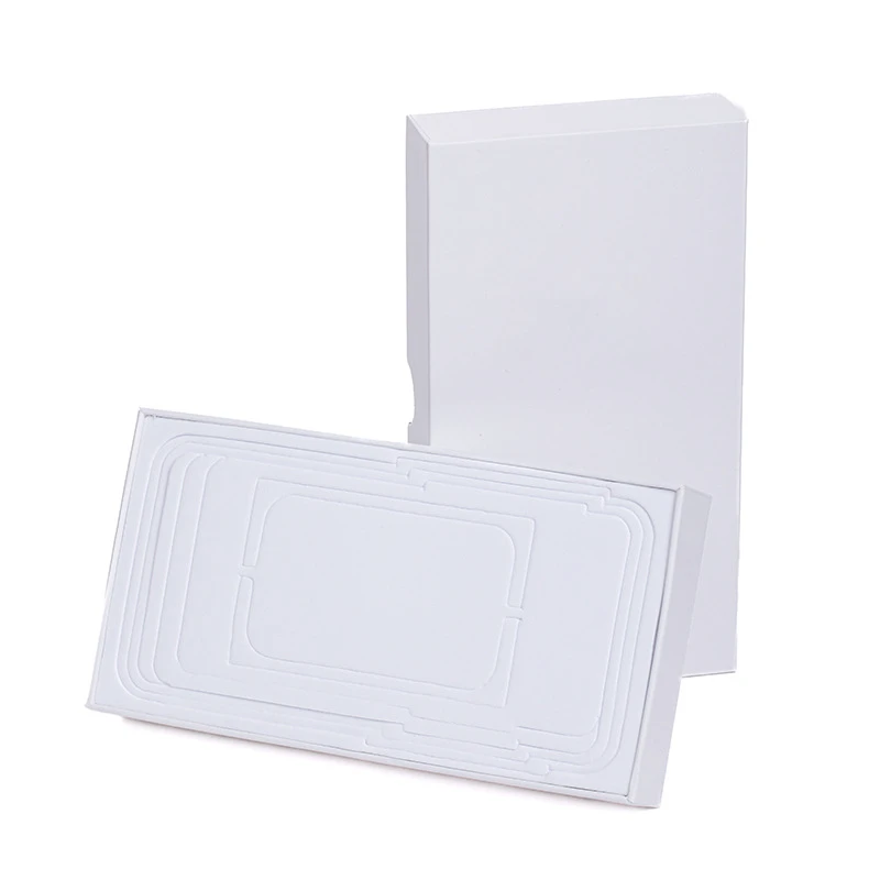 Wholesale 10pcs Blank White Phone Box Retail Cell Phone Packaging Paper Boxes for Mobile Phone 12 13 14 15 16 PRO Max WJ24