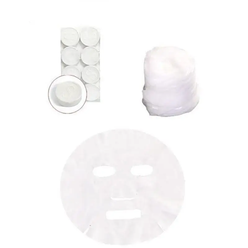 500 Pcs Disposable Compressed Face Mask Paper DIY Makeup Beauty Skin Care Tool