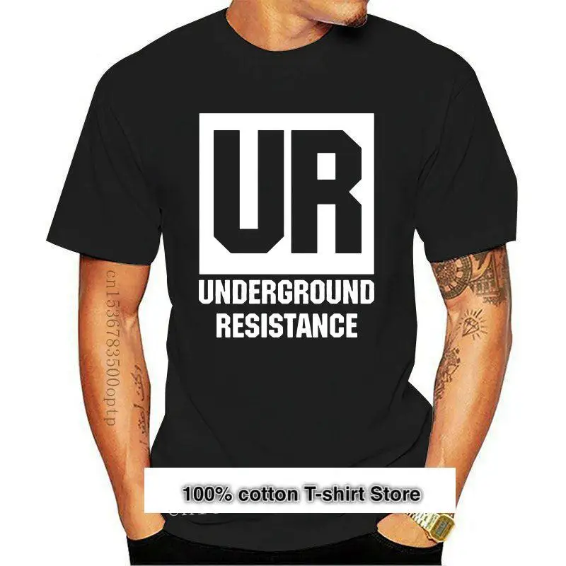 Camiseta Underground Resistance Records-Detroit Techno Ur Edm House, Ropa Deportiva, Camiseta