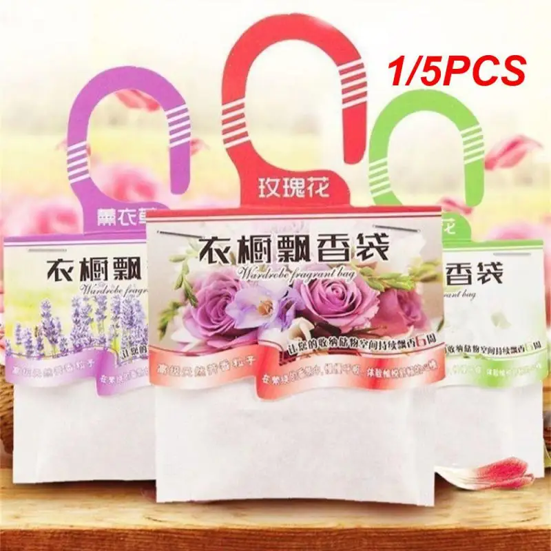 1/5PCS Deodorant Cabinet Deodorizer Hanging Sachet Home Fragrance