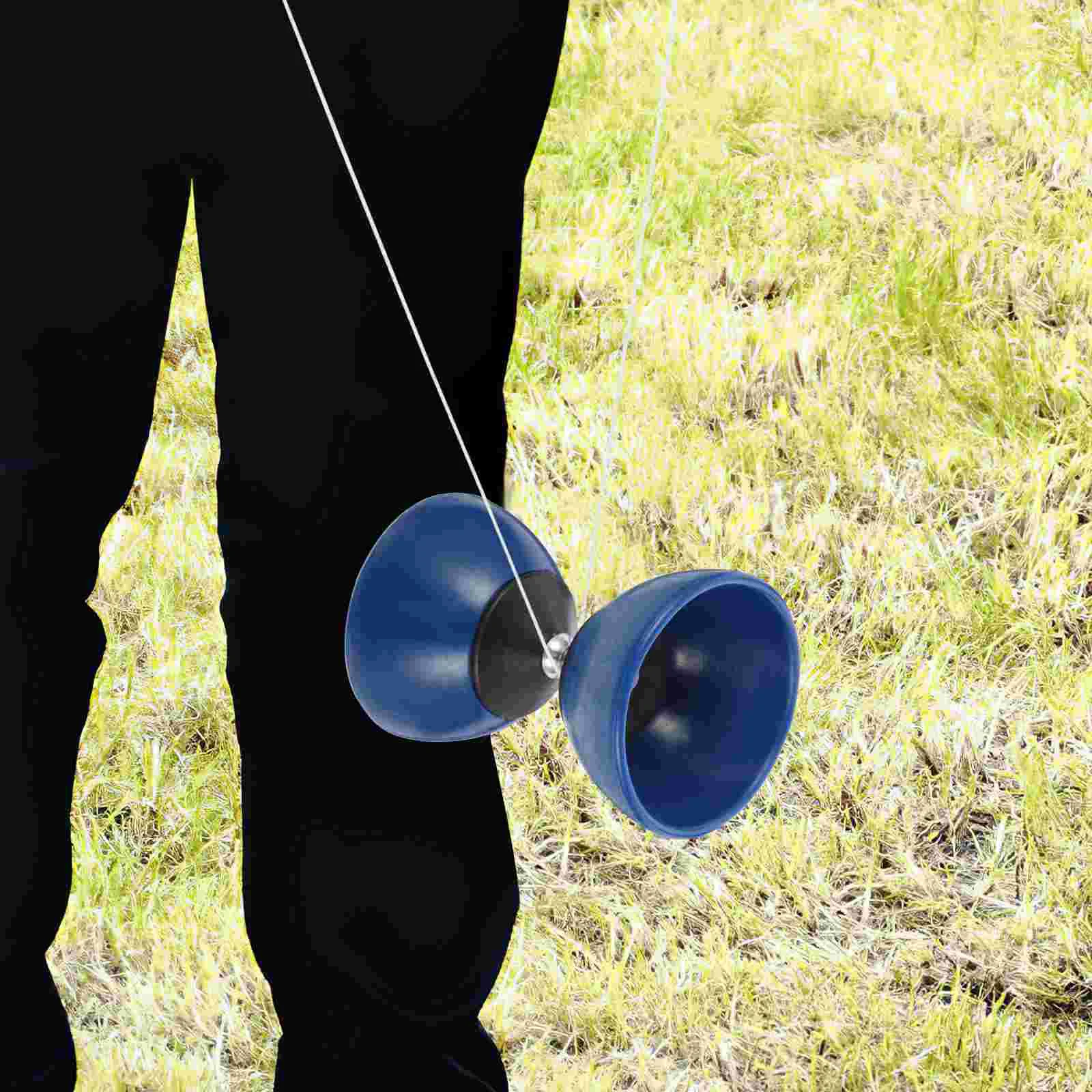 

Classic Chinese Yo-Yo Diabolo Juggling Toy With Hand Sticks For Kids Adult Elderly People Fitness Toy Random Color