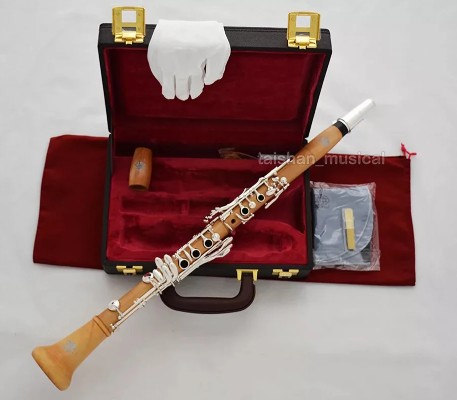Concert Professional Clarinet Boxwooden 19 key Boom System WCL-660