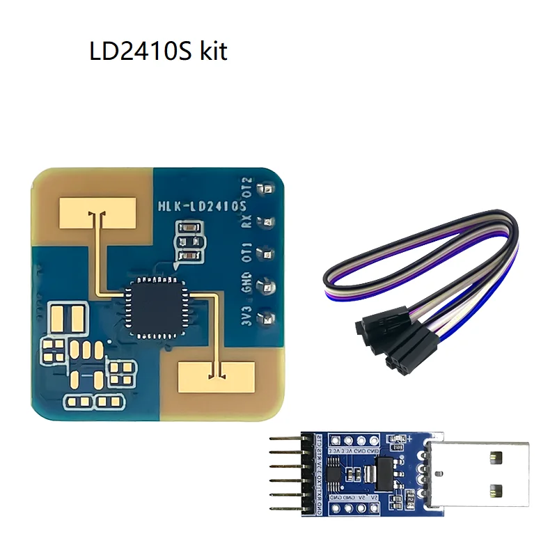 Low Power Induction distance8m 24GHz Wisdom illumination Consumer Electronic Human Presence Status Sensor Radar Module HLK-2410S