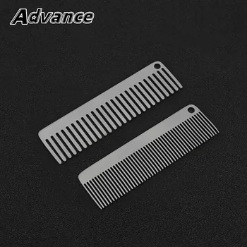 Titanium Alloy Comb – Portable Outdoor Keychain Tool 1