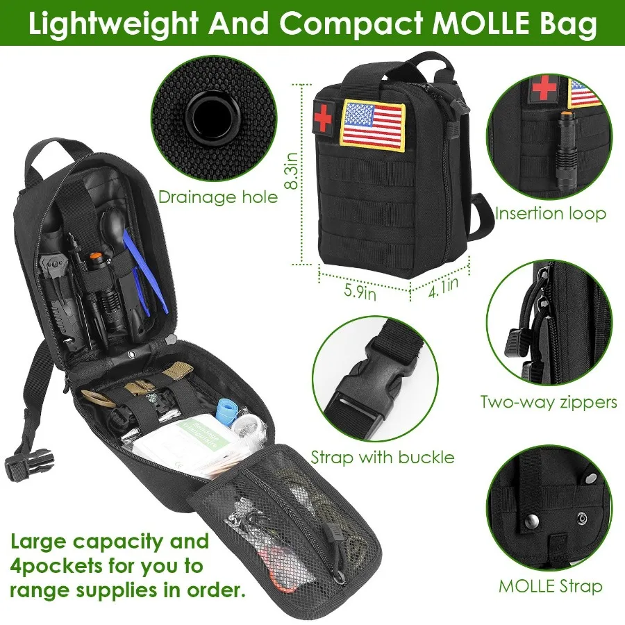 47Pcs Emergency Survival Kit 2