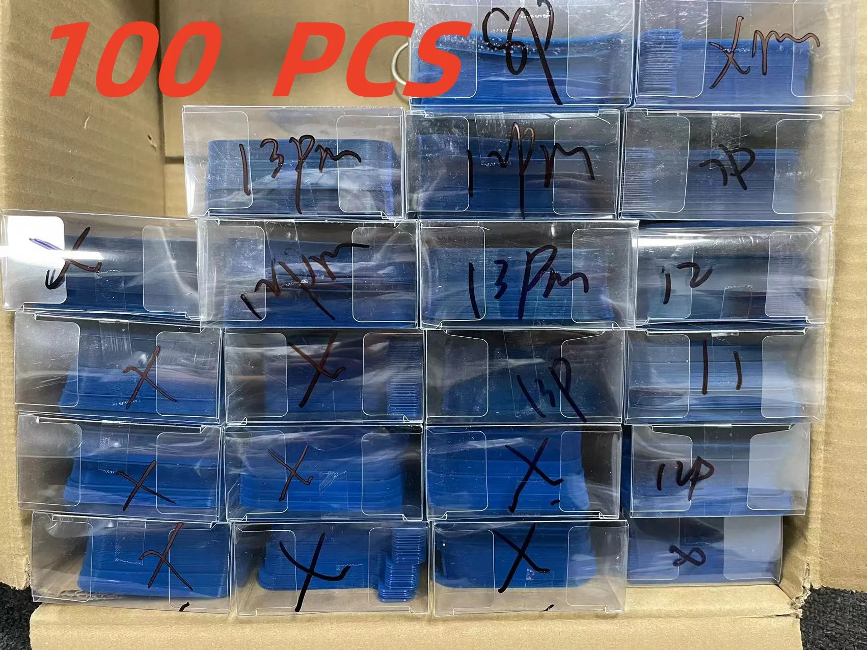 Adesivo 3m à Prova Dágua para Iphone 6s Plus x p xs Max xr 11 12 Xsm Adesivo Lcd Screen Frame Tape Repair Parts 100 Pcs