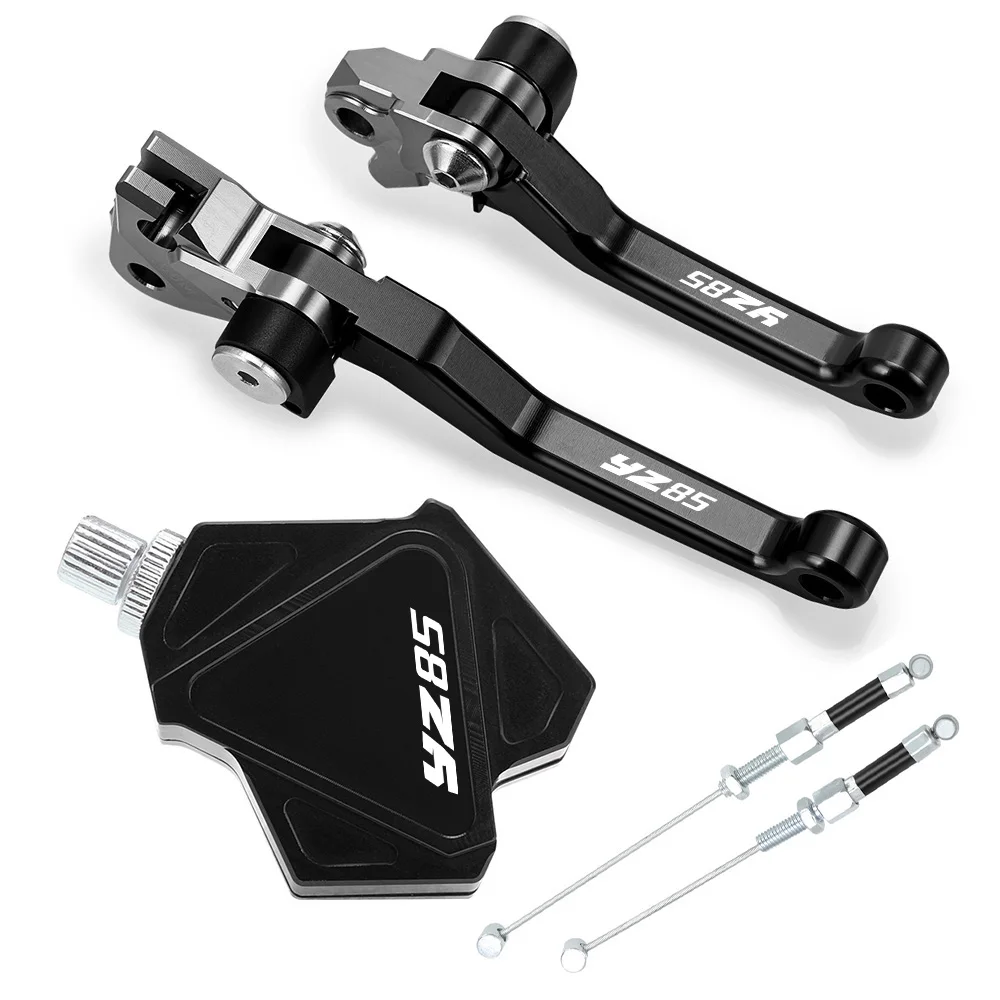 

Motorcycle CNC aluminum Dirt Bike Easy Pull Clutch Lever Brake Lever System Set for YAMAHA YZ85 YZ 85 YZ-85 2015 2016 2017 2018
