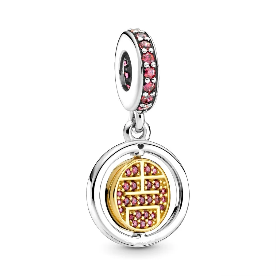 Tai Chi Talisman Yuanbao Treasure Chest Money bag Charm Beads Fit Original 925 Sterling Silver Bracelet DIY Jewelry Gift 4