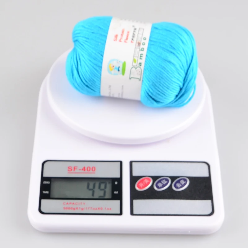 TPRPYN 1pc 50g Yarn Crochet Silk Hand Knitted Cotton Yarn for Knitting Doll Sweater hat Line DIY Amigurumi Threads 132M 3