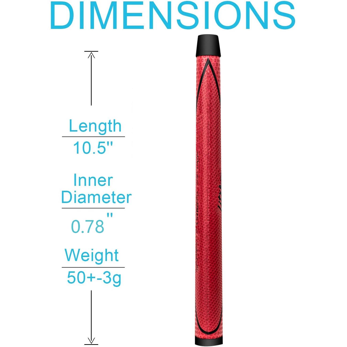 Golf Putter Lightweight Grips Club PU Golf Putter Color High Quality Grip Comfortable Feel And Excellent Push for Golfer 4