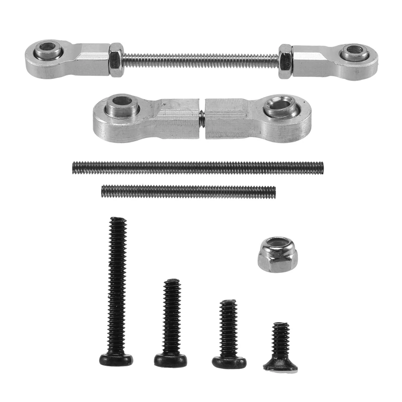 

Металлический сервопривод, звеньевой стержень, звеньевой стержень для Wltoys K969 K979 K989 284131 Φ 1/28, детали для обновленного радиоуправляемого автомобиля