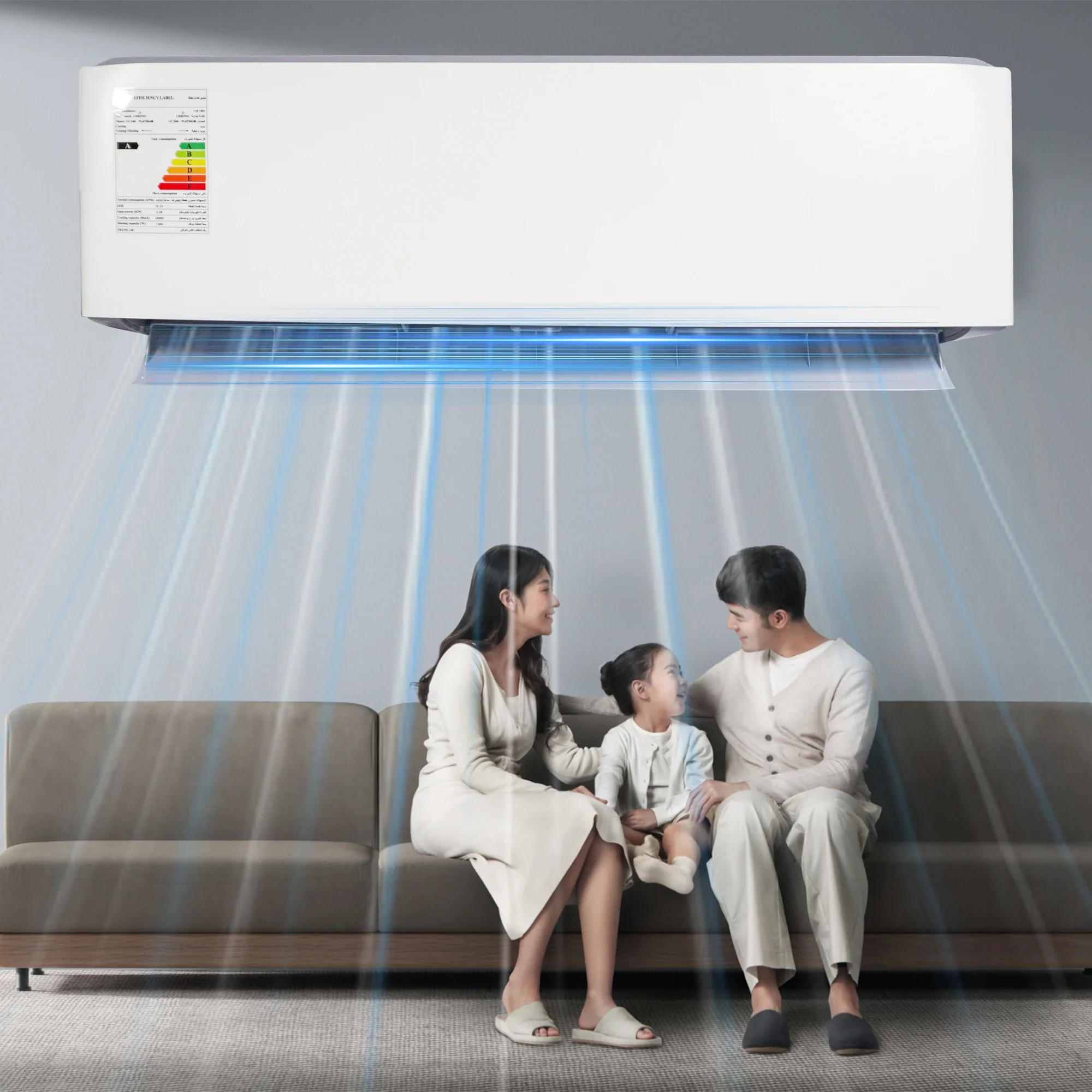 110V 60HZ 24000BTU Tropical Air Conditioner Wall Mounted Refrigeration Air Conditioner South America Air Conditioner 3