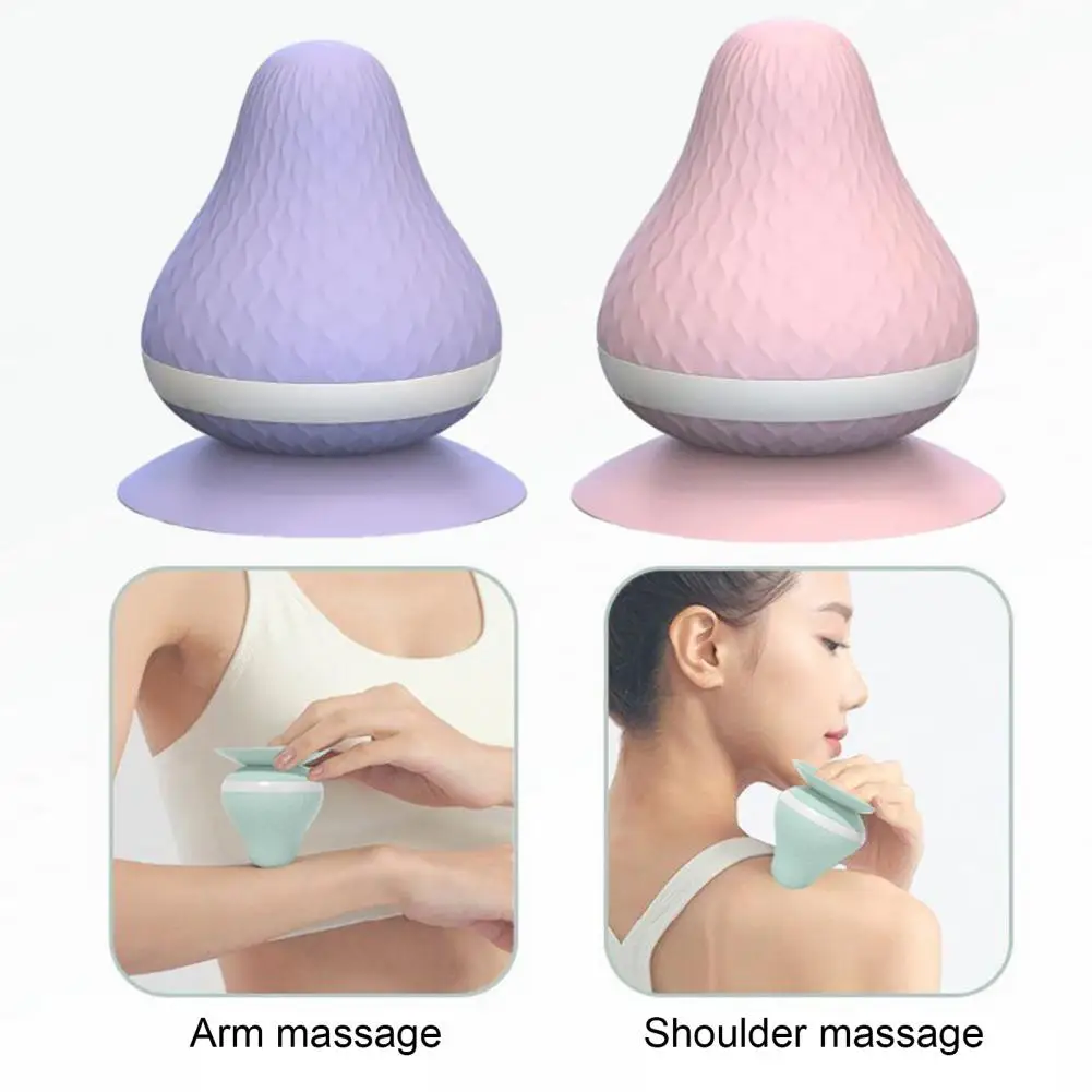 Silicone Massage Cone Solid Adsorption Ball Psoas Thoracic Spine Back Scapula Foot Yoga Muscle Release Massage Apparatus Neck