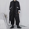 The spring of 2023 the new suit men's original popular logo coat flash design  wind stitching loose suit black and white 1