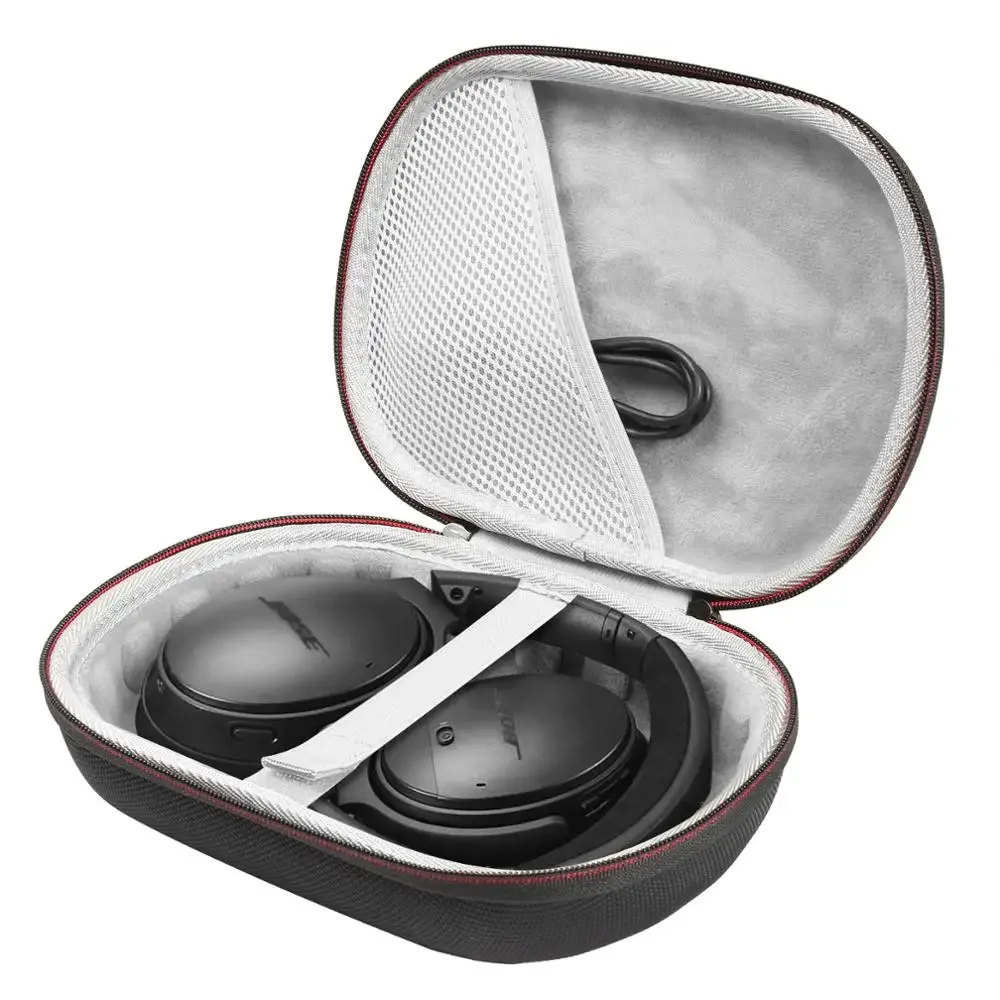 Deluxe Headphone Hard Case Carrying Pouch