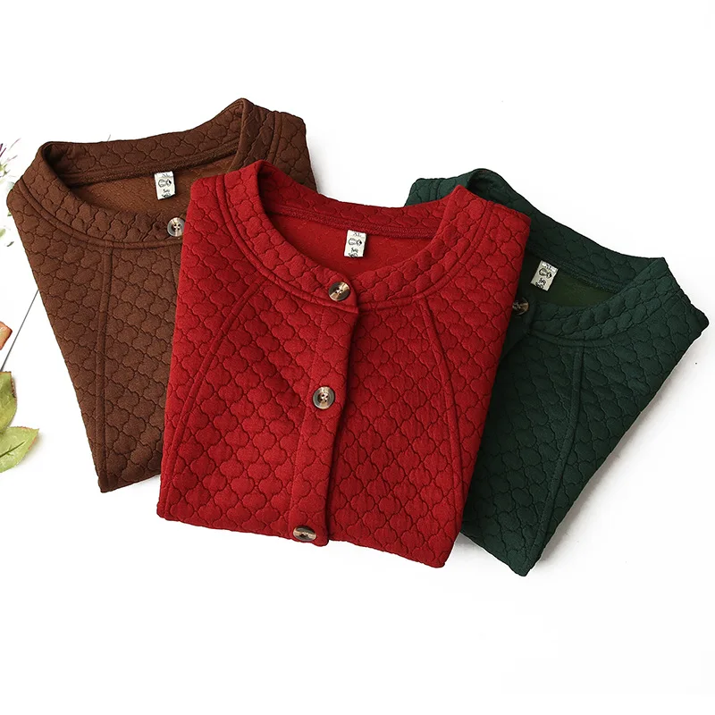 Women's Sleeveless Round Neck Vest Coat, Plus Size, Spring and Autumn Clothing, New, Casual, 5199