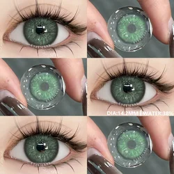 Vibrant Multicolor Cosmetic Contact Lenses - High Quality Enhancement (TURIN - GREEN)