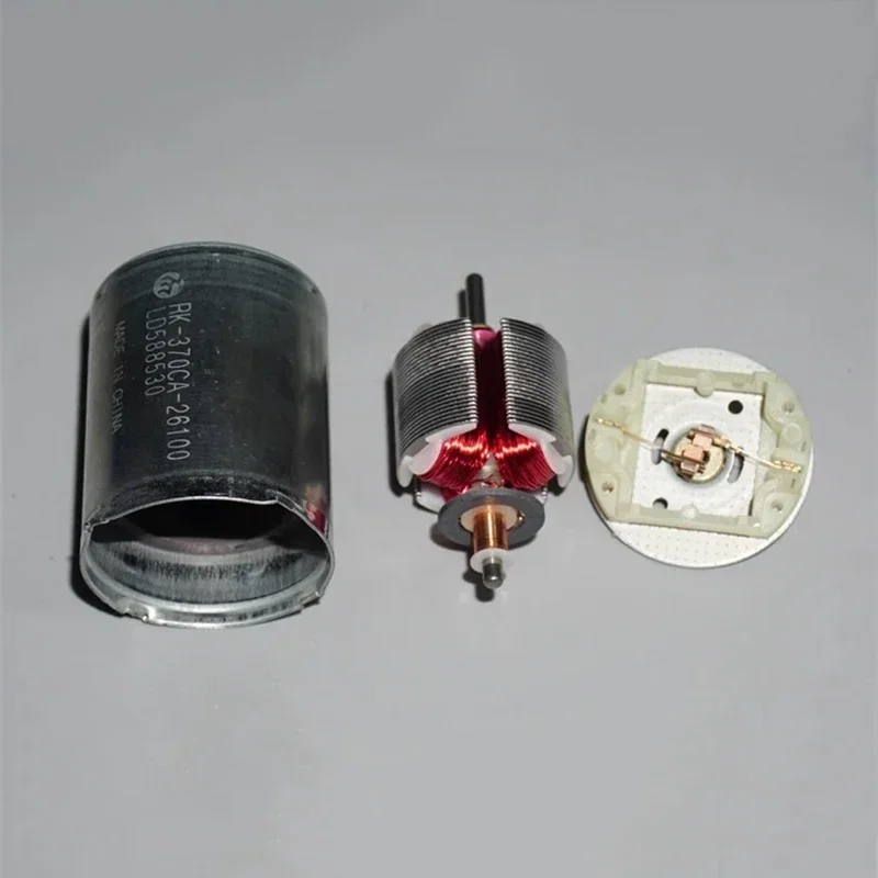 마부치 RK-370CA-26100 미니 370 모터 DC 3V 5V 6V 10600RPM 고속 카본 브러시 마이크로 24mm 전기 모터 DIY 에어 펌프 모터