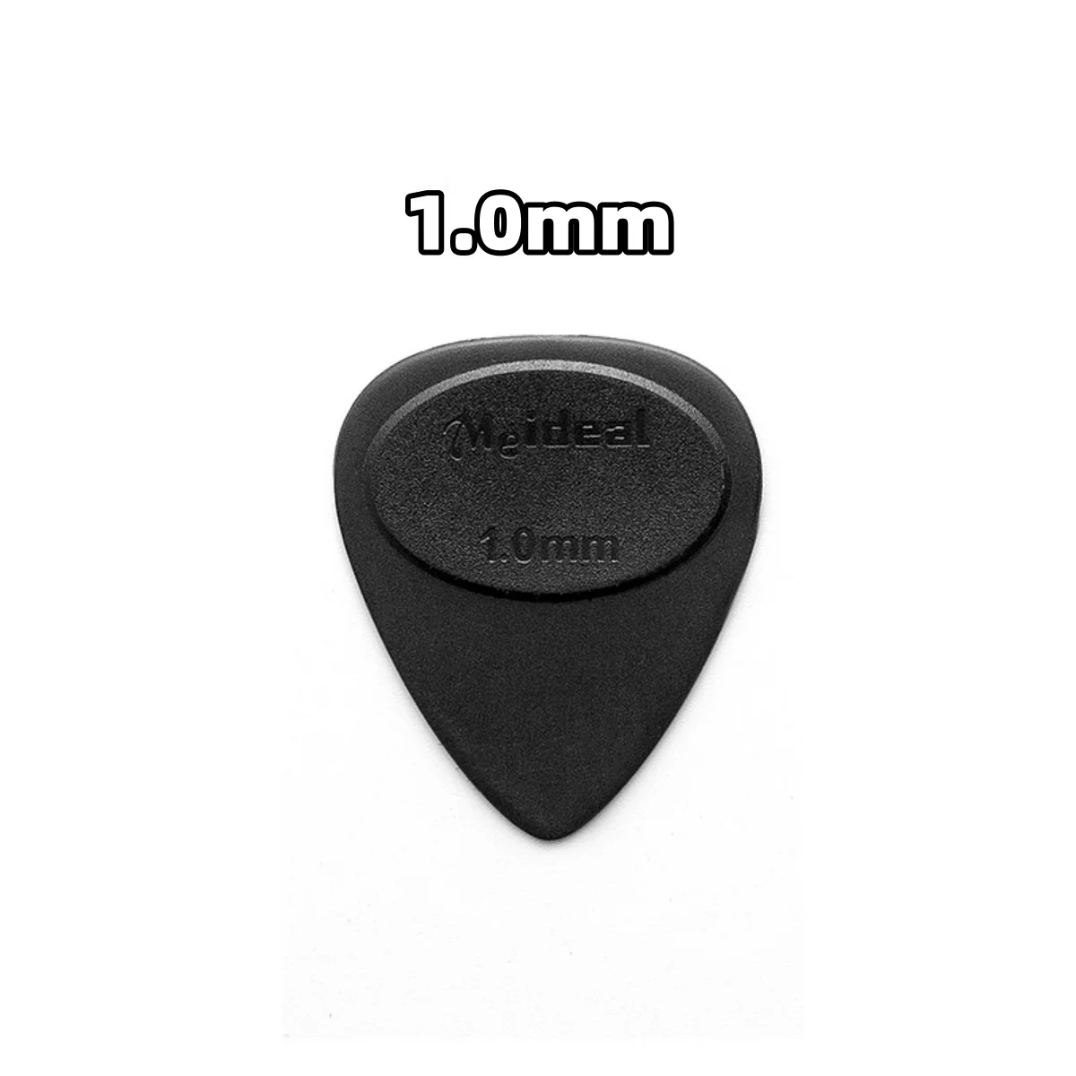 Meideal Gitarrenplektrum, rutschfest, matt, langlebiges ABS-Plektrum, 0,46 bis 1,5 mm Dicke, für E-Gitarre, Bass, Ukulele, Playin – Detail 10