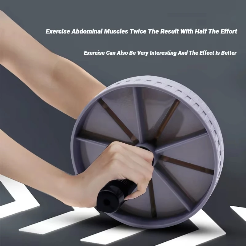 1pcs abdominal wheel strong load bearing non slip roller strengthen muscle exercise equipment fitness training home use silent 1Pcs Abdominal Wheel Strong Load Bearing Non-slip Roller Strengthen Muscle Exercise Equipment Fitness Training Home Use Silent 3