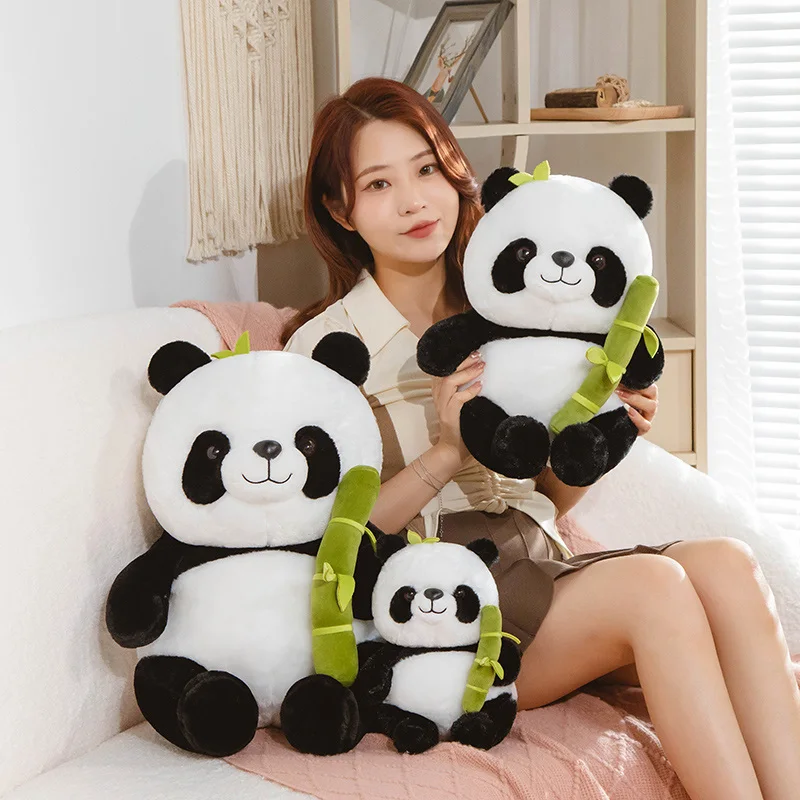 Kawaii Chubby Panda Bamboo Plush XL - Special Edition