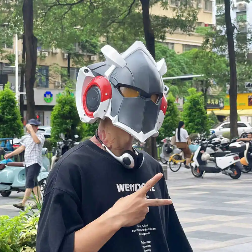 Zenless Zone Zero Billy Cunning Hares LED Mask Cosplay Prop