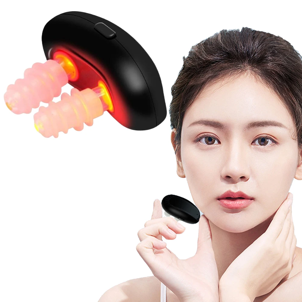 Portable Infrared Rhinitis Device Low Frequency Pulse Nose Massage Infrared Nasal Therapy Device For Improving Nasal Ventilation nose relief device