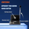 35mm Round Photo Paper Cutter With 100 Sets Key Chain DIY Materials