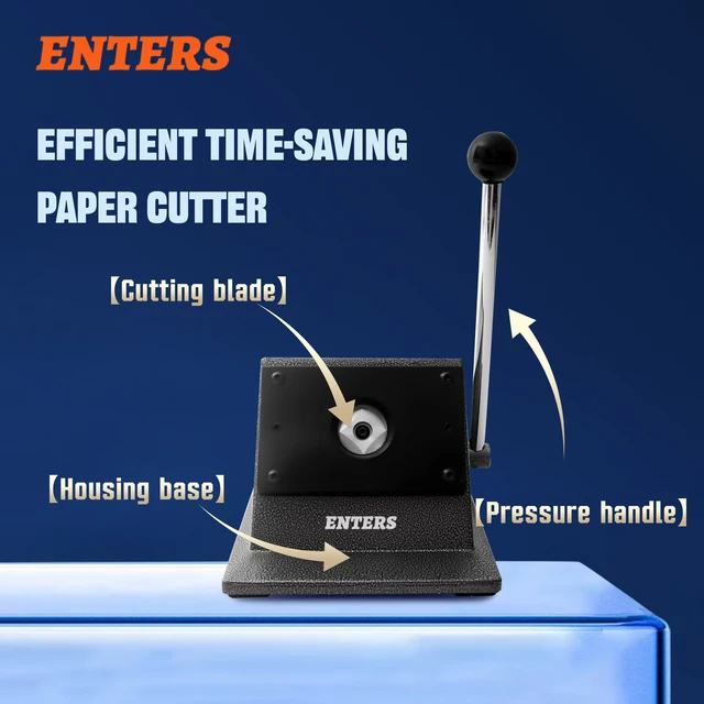 35mm Round Photo Paper Cutter With 100 Sets Key Chain DIY Materials