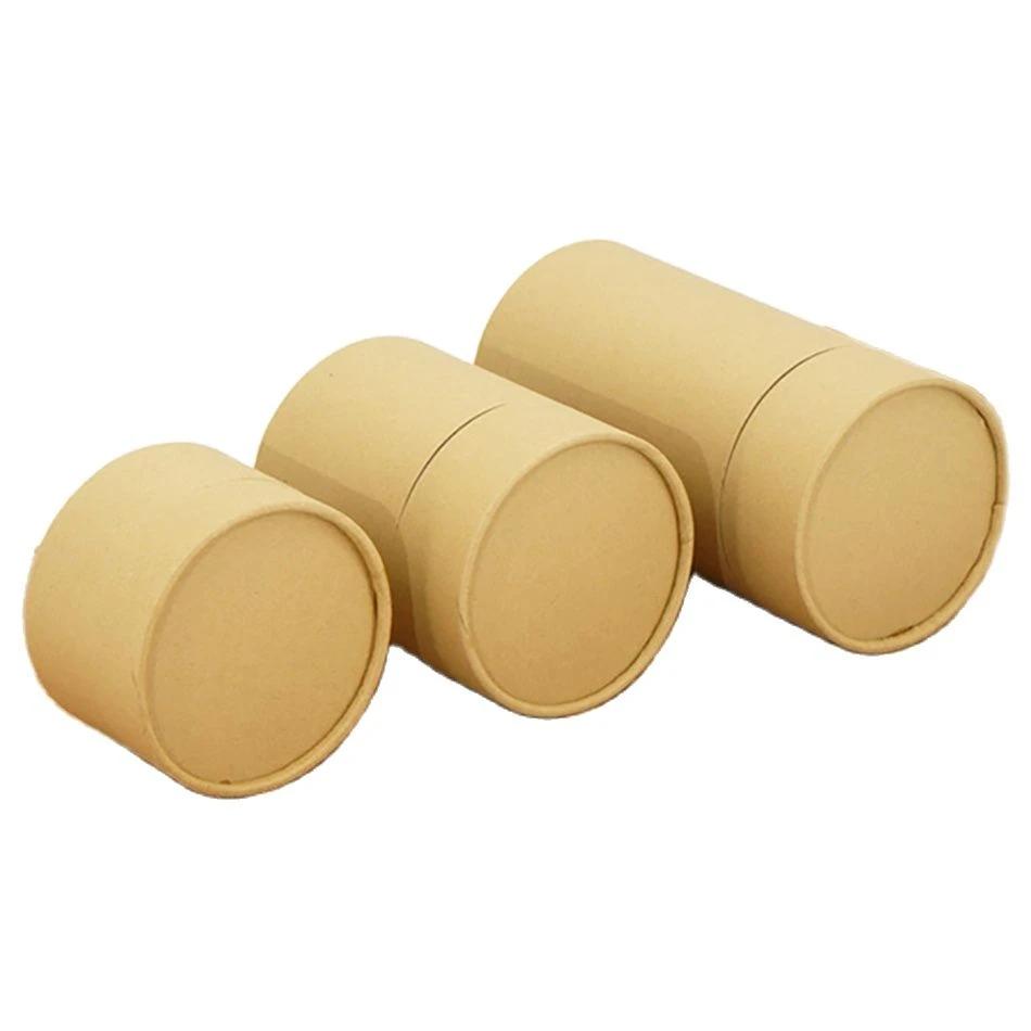 Marque Francaise De Cosmetique Aux Boites Rondes Grande boîte ronde à cylindre d'emballage en papier, avec étui autocollant  pour Tube de fond de teint cosmétique | AliExpress