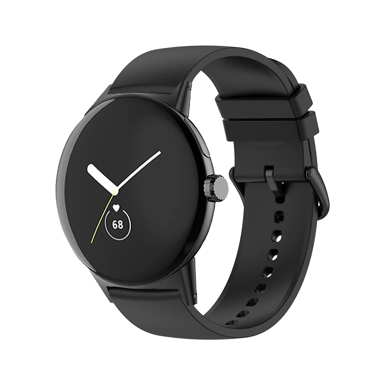 Enhanced Silicone Sport Band for Google Pixel Watch - Smartwatch Wrist Bracelet Accessory